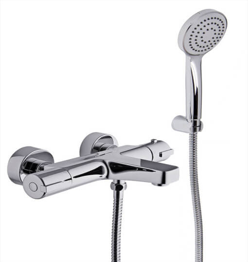 F4074CR - Bath Thermostatic Mixer With Hand Shower