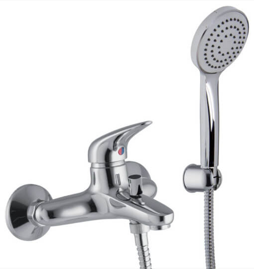 F3284CR - Bath Mixer Mixer with Hand Shower 