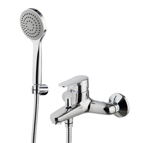 F3834CR - Bath Mixer Mixer with Hand Shower 