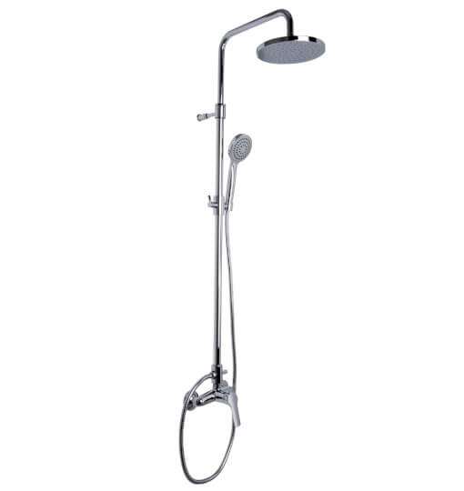 F3295/2CR - Bath Mixer with hand shower and head Shower